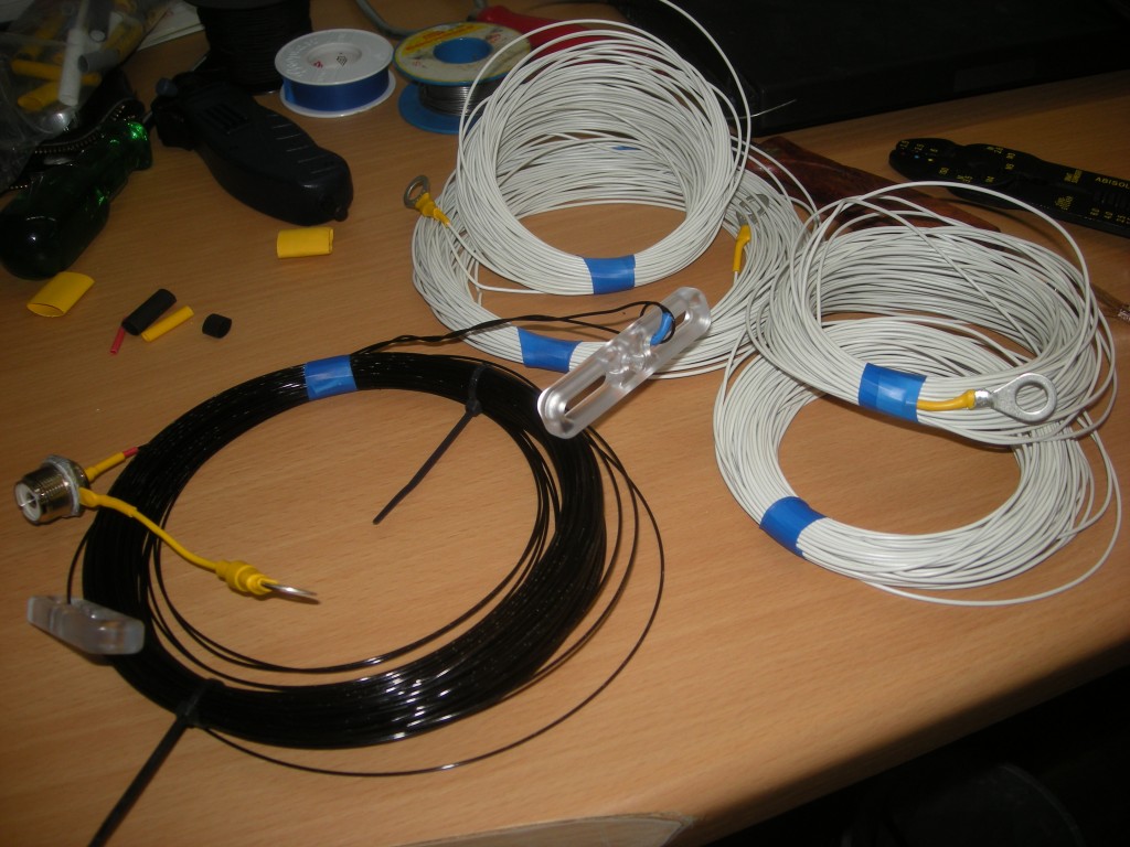 Antenne und ihre Radiale