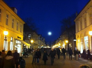 Vollmond über Potsdam