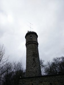 Gestockte 144MHz-Yagis auf dem Nordmannsturm